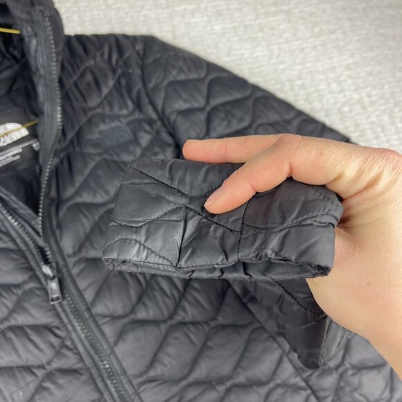 The North Face Women's ThermoBall Insulated Hooded Parka II  Black Size XS - Picture 14 of 16
